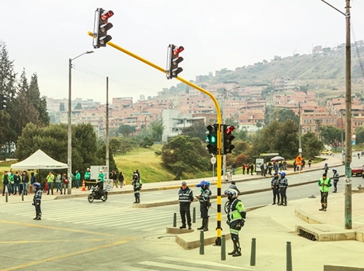 OMB Mapas - Semaforización en Bogotá