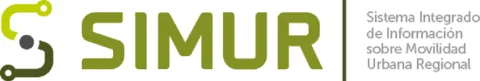 Logo SIMUR Sistema Integrado de informacion sobre movilidad urbana regional
